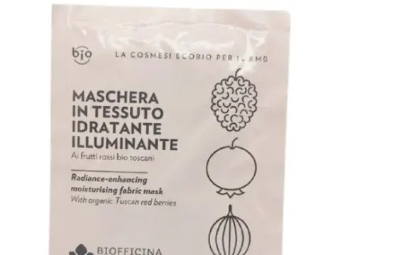 Biofficina Toscana Maschera In Tessuto Idratante Illuminante 15ml